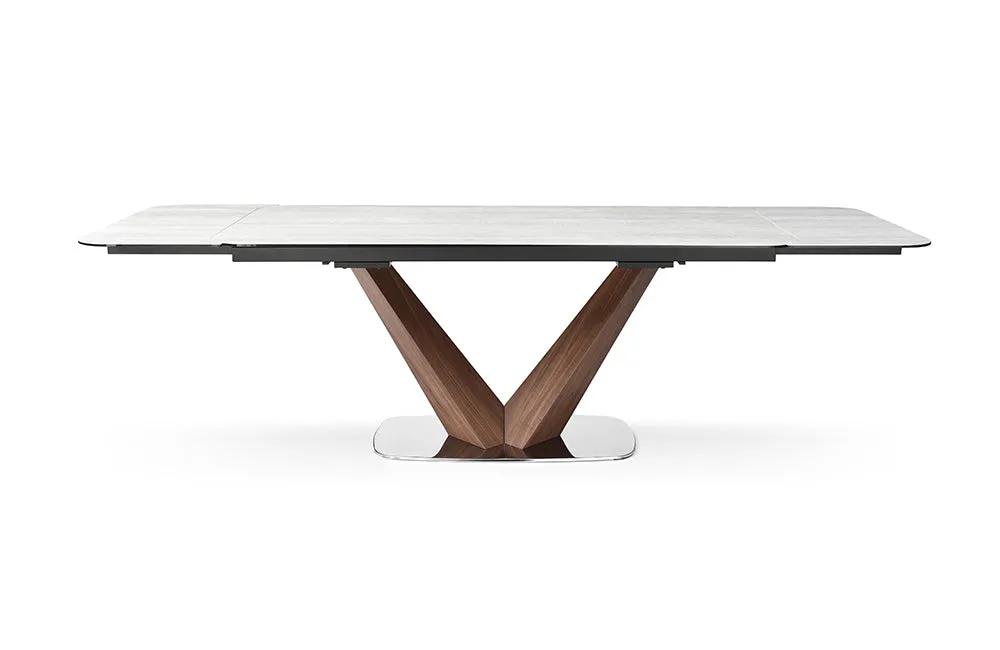 9188 Table with 1218 swivel blue chairs