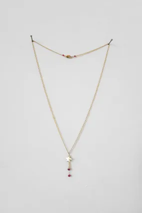 Cobamae Shooting Star Necklace - Pink