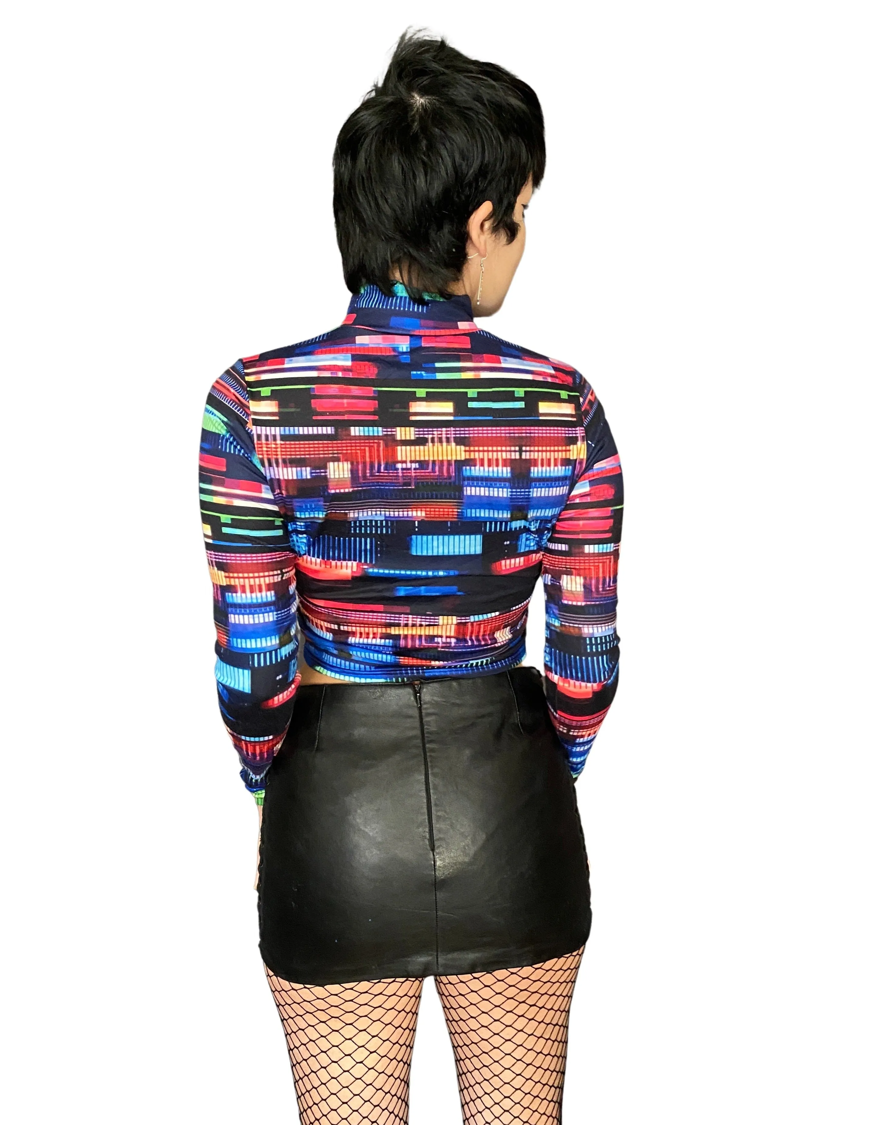 Electro 5K Eco-Friendly Mock Turtleneck
