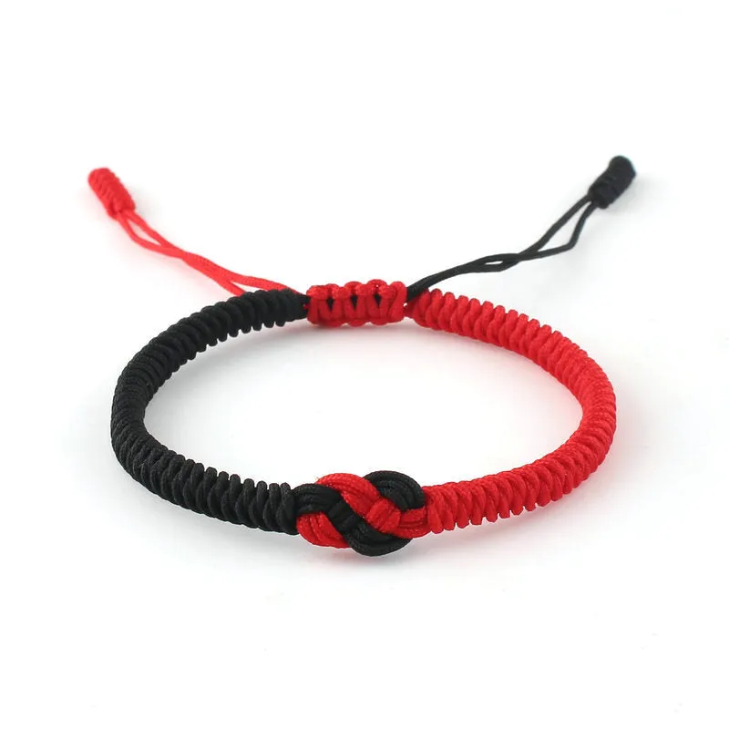 Hand Braided Double Money Knot Bracelet