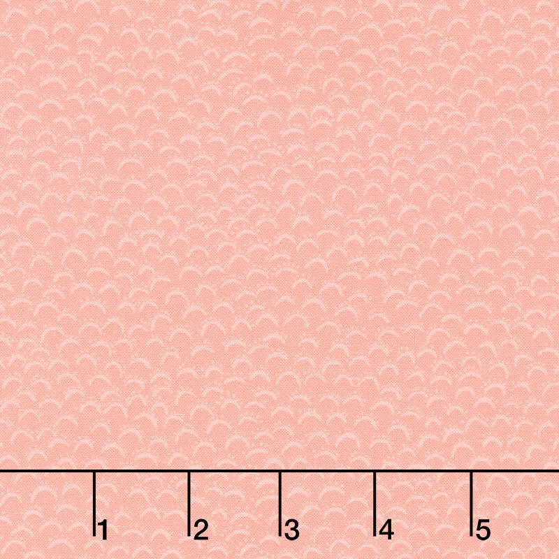 Shell We Dance? - Ariel Coral Yardage