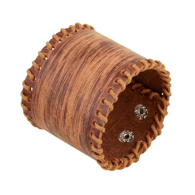 Vintage Punk Retro Multilayer Wristband Bracelets For Men
