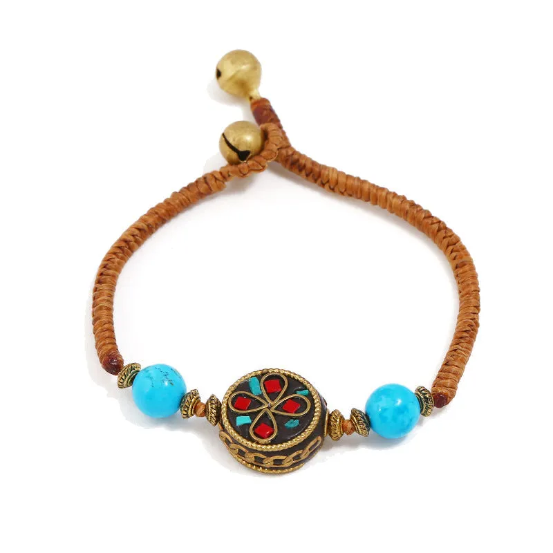 Wholesale Ethnic Style Handwoven Vintage Bracelets